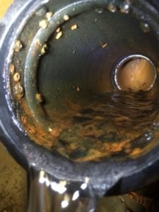 Rusting Internal Pipe | Fire Sprinkler Inspection