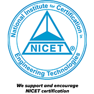 NICET Support Statement Seal