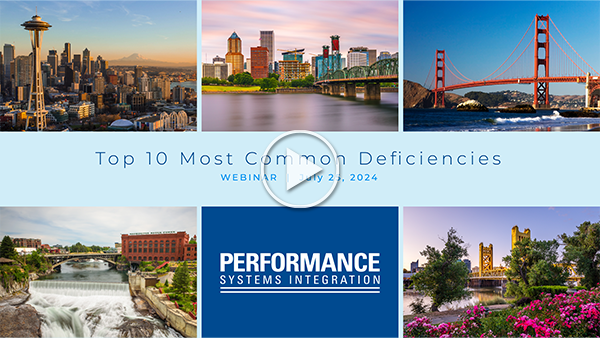 Top 10 Most Common Deficiencies on-demand webinar