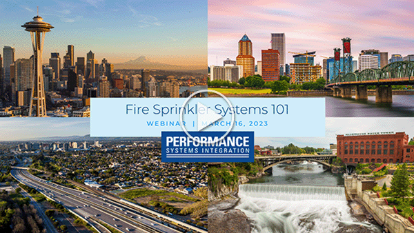 Fire Sprinkler Systems 101 on-demand webinar